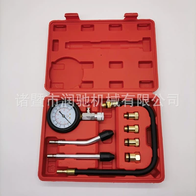 Cylinder Pressure Gauge Multi-specification Cylinder Pressure Gauge Cylinder Pressure Detection Tool Car and Motorcycle Dual-use Cylinder Pressure Gauge (Mühərrik alətləri) - 651662297040