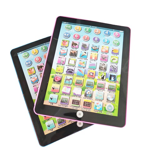 Export IPAD early education story machine children's Chinese and English learning simulation tablet Chinese packaging science and education toys