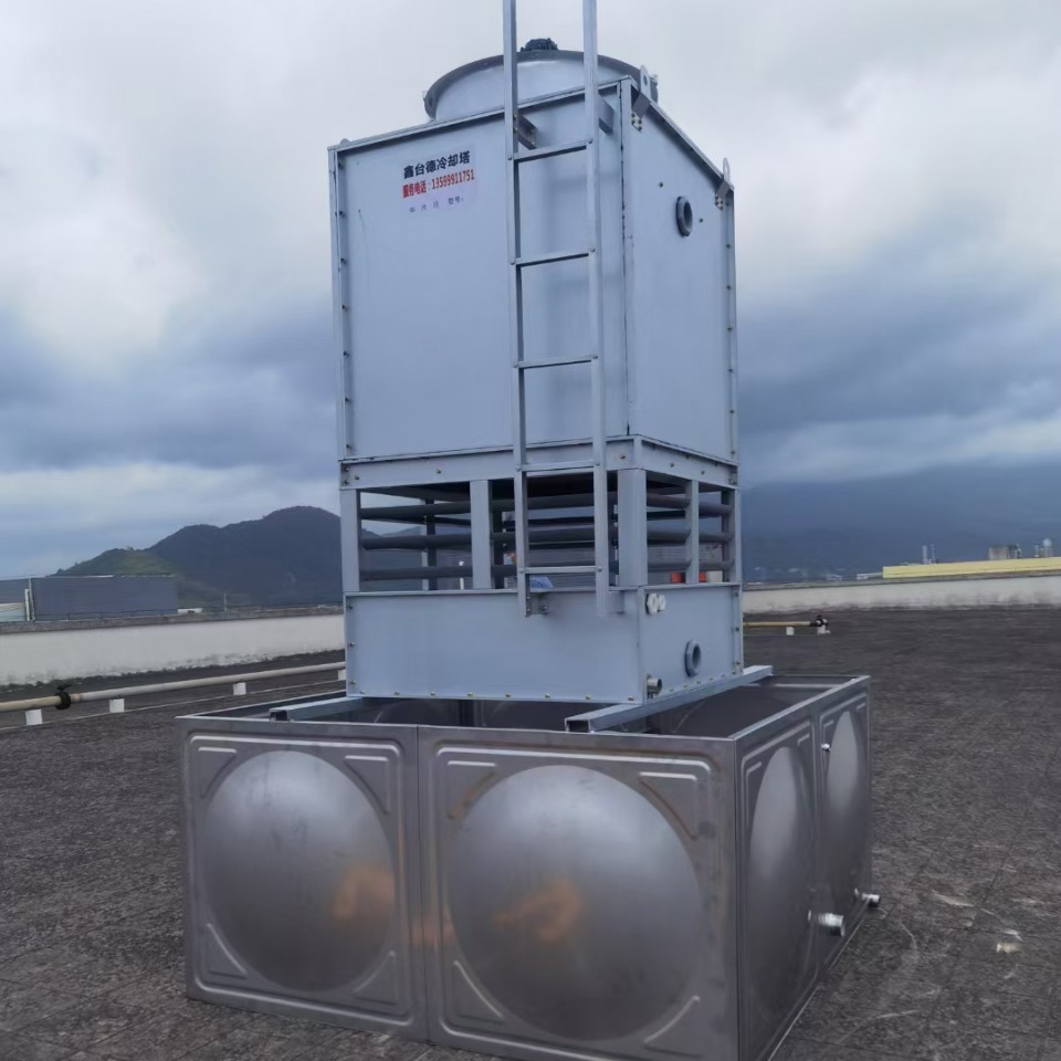 厦门冷却塔方形冷却塔冷去塔一体机镀铝锌冷却塔环保水处理水塔