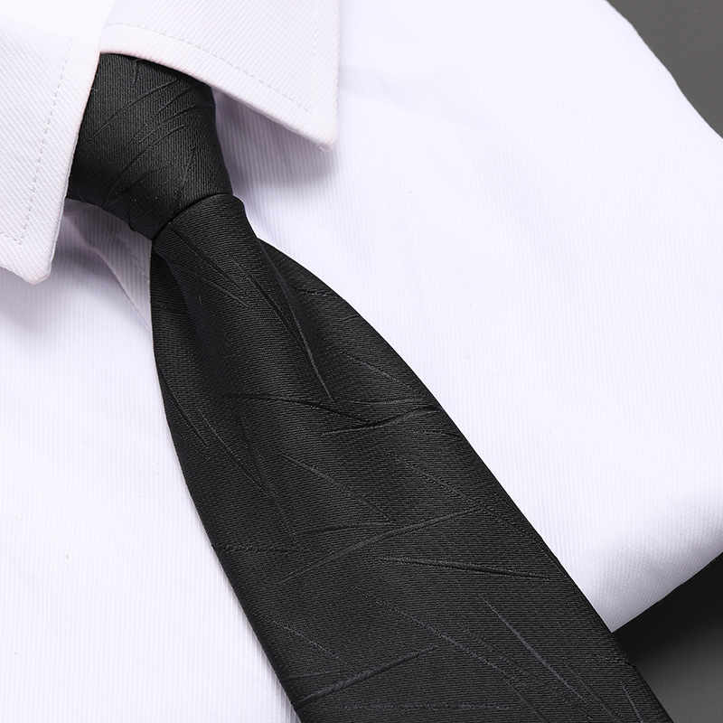 8cm 블랙 눈송이 지퍼