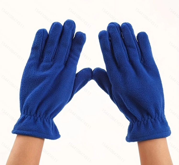 Hombres y mujeres clásicos ciclismo al aire libre montañismo vellón polar de alta calidad a prueba de frío productos calientes transfronterizos guantes cálidos y resistentes al desgaste