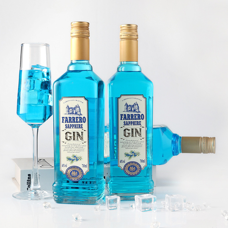 Bar Nightclub Xo Whiskey Cocktail Base Liquor Sapphire Gin Manufacturer Direct Supply Large Discount