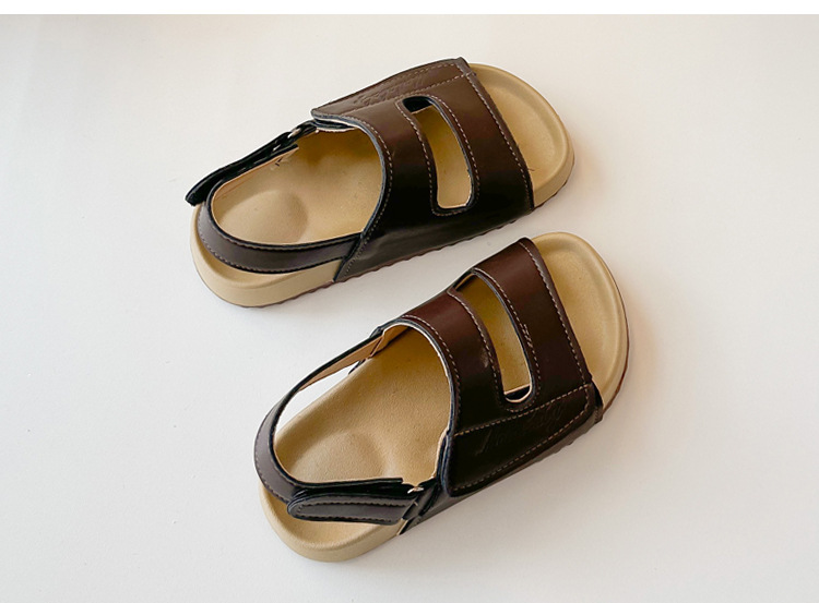 Mädchen Sommer Sandalen Mit Klettverschluss Für Strand Freizeit_voghion.com