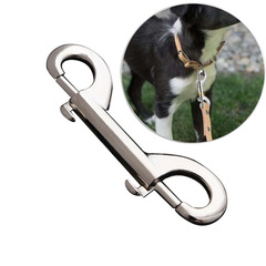 シングルヘッド合金ペットバックル、犬用リード、ダブルヘッド犬用チェーンバックル、ダイビングバックル、ユニバーサルバックル、犬用バックル、キーホルダーメーカー