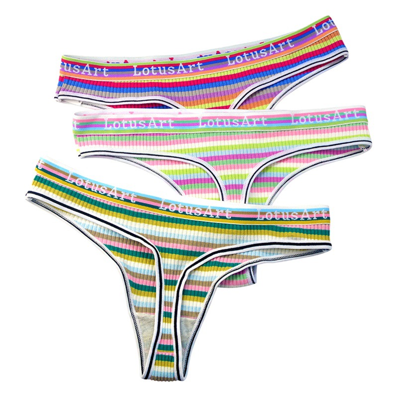 Ropa interior roscada de verano para mujer, tanga deportiva, bikini transpirable, tanga sexy, pantalones en T, ropa interior