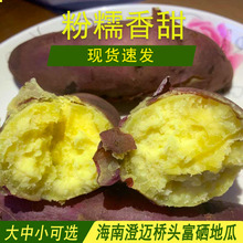 海南澄迈桥头地瓜带箱10斤沙地富硒地瓜板栗红薯山芋番薯批发