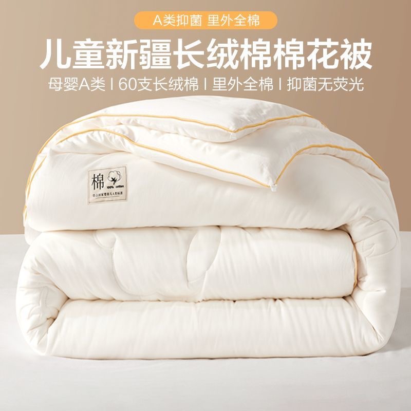 Category a Maternal and Infant Grade 60-Count Inside and Outside Cotton 100% Xinjiang Long-Staple Cotton Quilt Core Winter Quilt Spring & Fall Quilt
