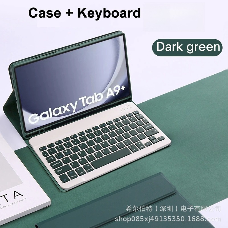 Samsung TabS109FE+Lite タブレット保護ケース A11+ Bluetooth バックライトキーボード磁気レザーケース S11 に適しています。|undefined