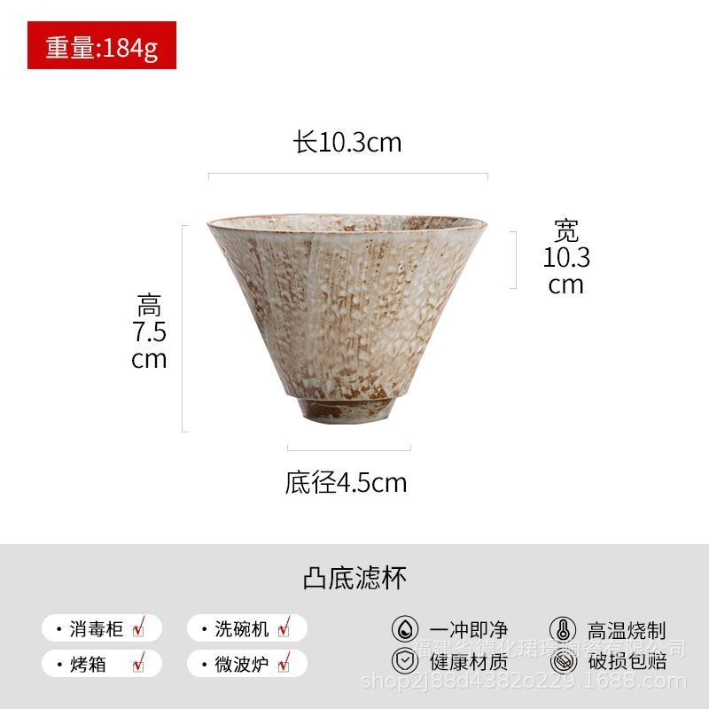 Conjunto de tazas de café de lavado de mano 2025 nuevo vintage taza de cerámica marca taza de lavado de mano taza de café set de cafetera