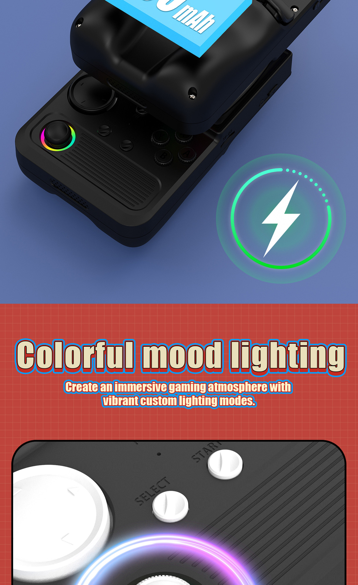 2025 Nuova console portatile R36T compatibile con WiFi, stile retrò arcade, per due giocatori online._voghion.com