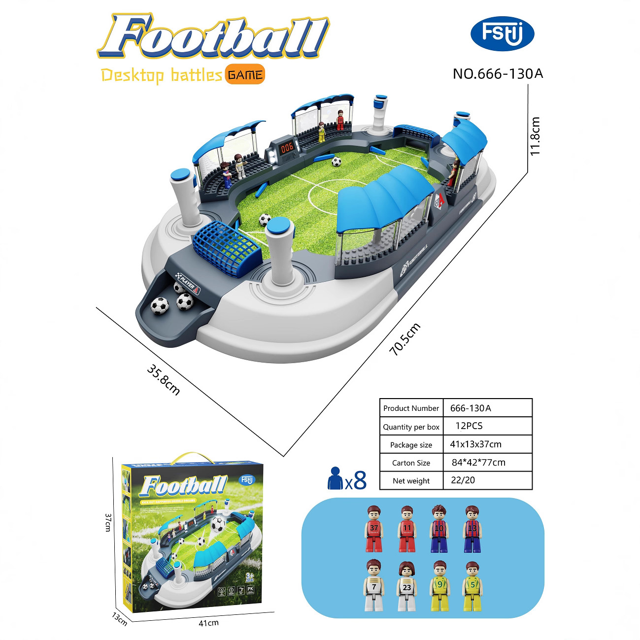 Batch of Cross-Border Indoor Desktop Children's Table Double Battle Table Parent-Child Interactive Tabletop Game Toys Board Game Toys