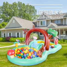 水上充气床;户外充气床;游泳池