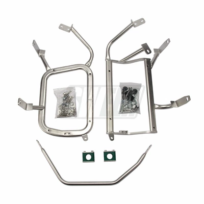 Suitable for BMW motorcycle F750GS/F850GS ADV stainless steel three-box bracket tail box rack side box rack