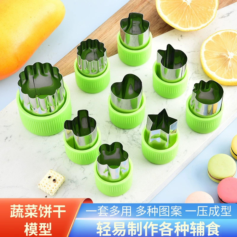 Children's cartoon fruit mold stainless steel