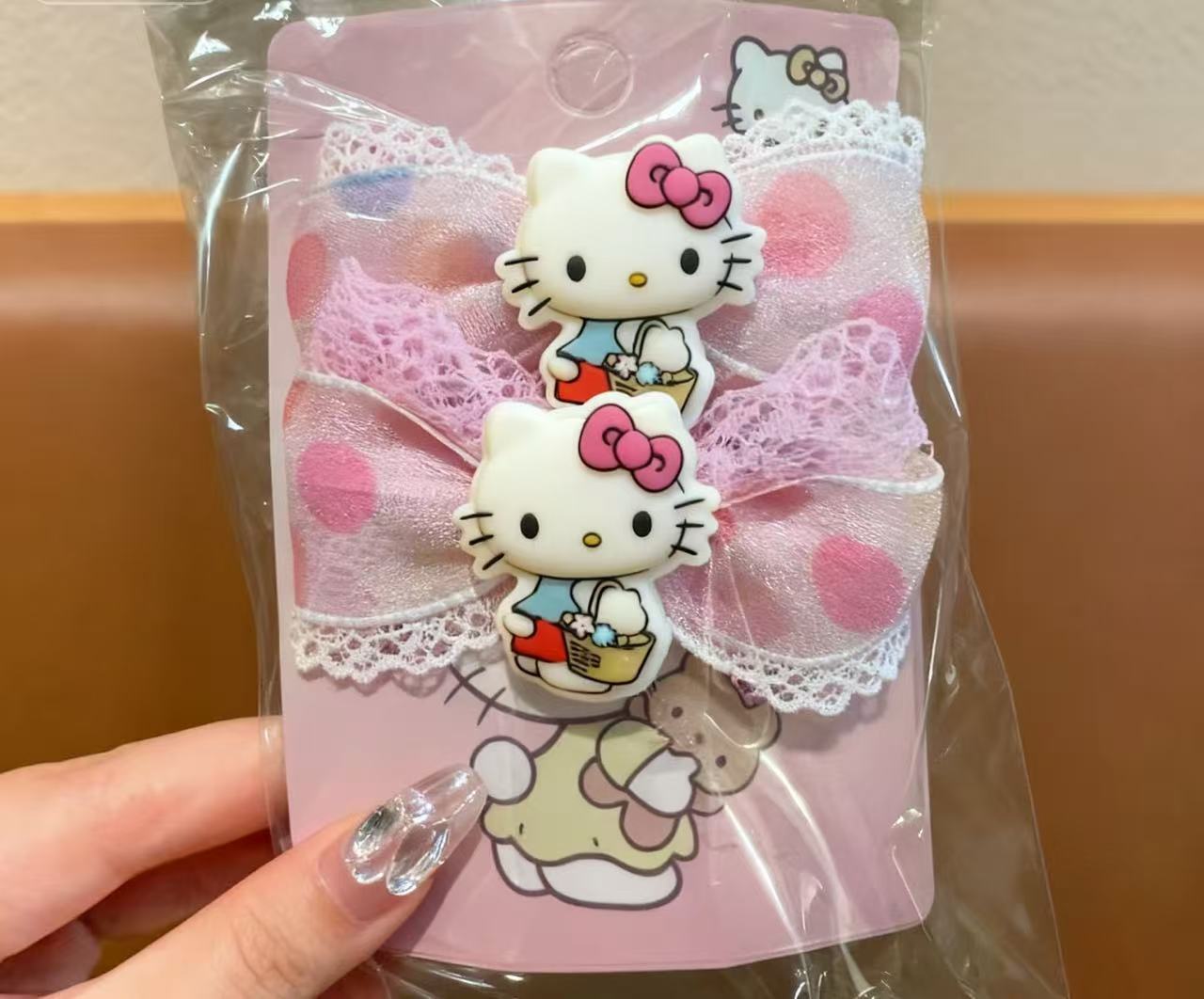 Corazón de la niña Sanliou Kitty gota de agua BB clip de cabello interesante mar de borde universal pequeño acabado de cabello fresco comercio exterior