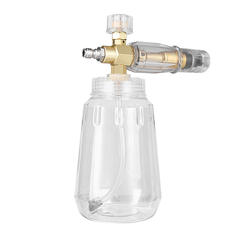 福田鹰高压清洗机水枪头 柱形 扇形快插喷头 洗车店用泡沫壶套装