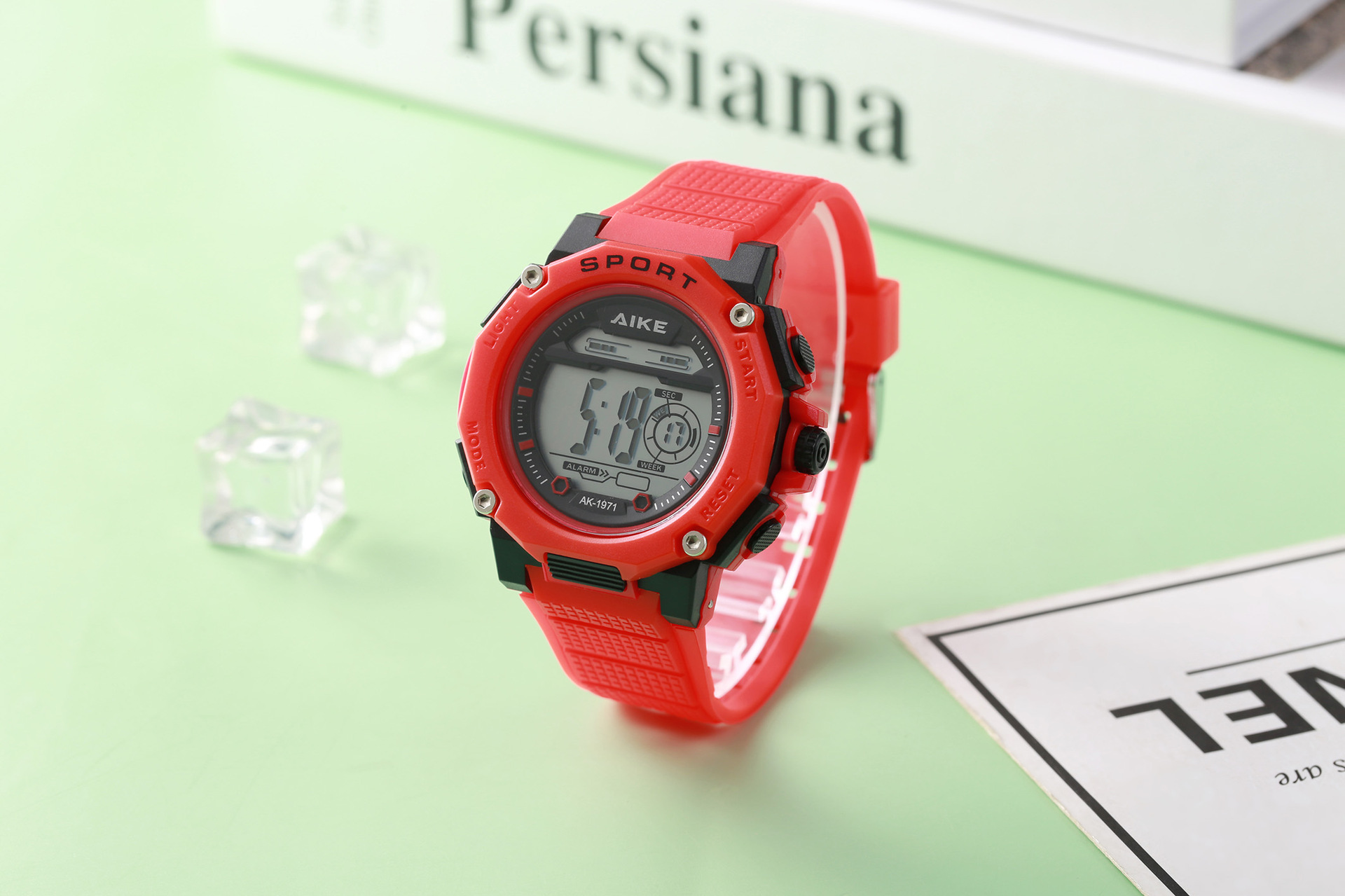 Reloj electrónico de despertador para estudiantes varones nuevo reloj electrónico de deportes impermeable multifuncional para adolescentes de secundaria y secundaria