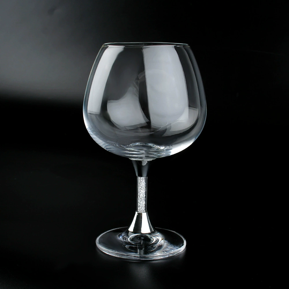 Crystal wineglass for whiskey