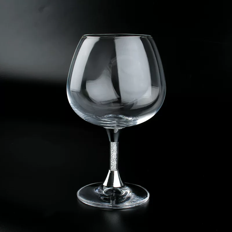 Crystal wineglass for whiskey