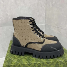 现货G家新款马丁靴女厚底短靴外贸潮流轻便高级感保暖舒适