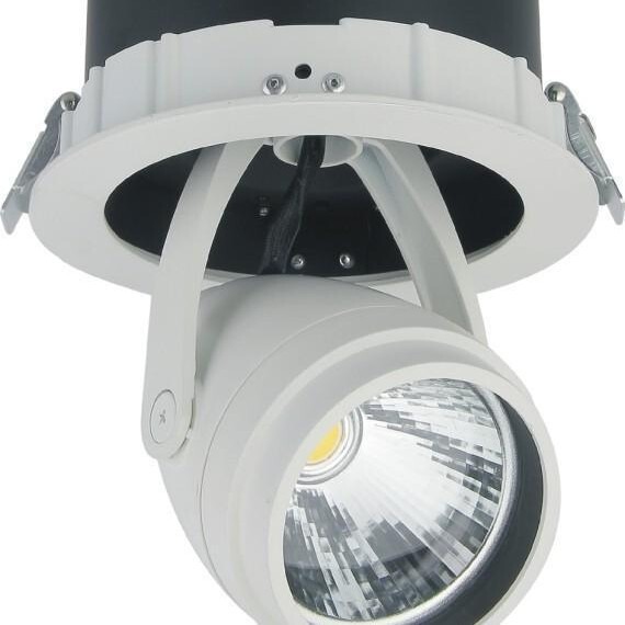 24W Stretch Cob Elephant Nose Light 30W Kitchen Cabinet Exhibition Hall Lighting Led Fixture Commercial Plaza Lighting Fixture Dimmable