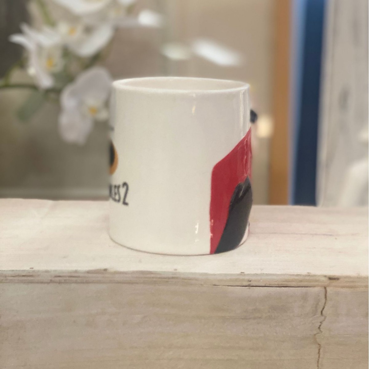 Fabrica de cerámica de nube blanca taza de cerámica moderna taza de café creativa de Superman taza de agua personalizada