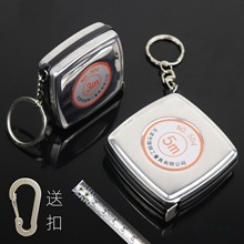 批发不锈钢卷尺304加厚5米 高精度钢卷尺子3米钢尺盒尺木工钢卷M^