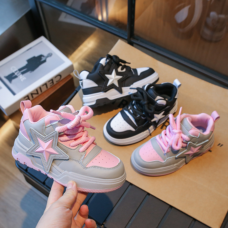 Semelle souple pour enfants, nouvelle édition coréenne, automne/hiver 2024, peluche confortable et chaude, sport pour garçons, petites filles, Cricket_voghion.com