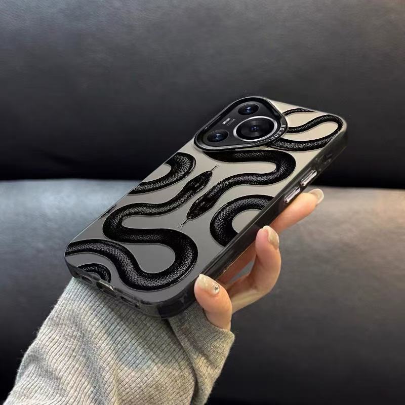Marca de moda Mamba para carcasa de teléfono móvil mate60pro Huawei P70pro nuevo Honor 100nova1 2/11 serpiente