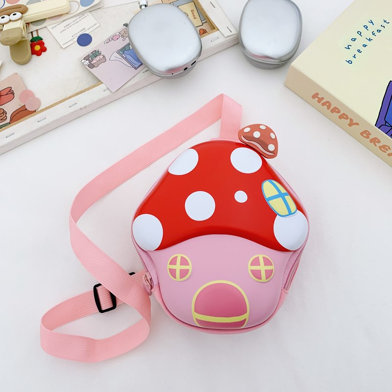 Mochila de pecho de niños, mochila de cáscara de huevo de dibujos animados, jardín de infantes, mochila de hombro para niños y niñas, bolso de cambio de cáscara dura