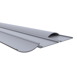 Pvc Wire Duct Flame-Retardant Surface-Mounted Cable Management Wiring Fireproof Plastic Thickened Plastic Floor Curved Wire Duct