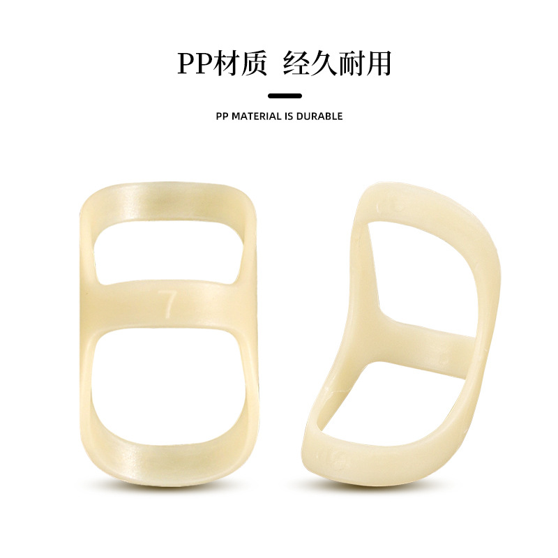 Plastic Adjustable Finger Splint for Fixing Finger Joints, Suitable for Injury and Straightening Bent Fingers
