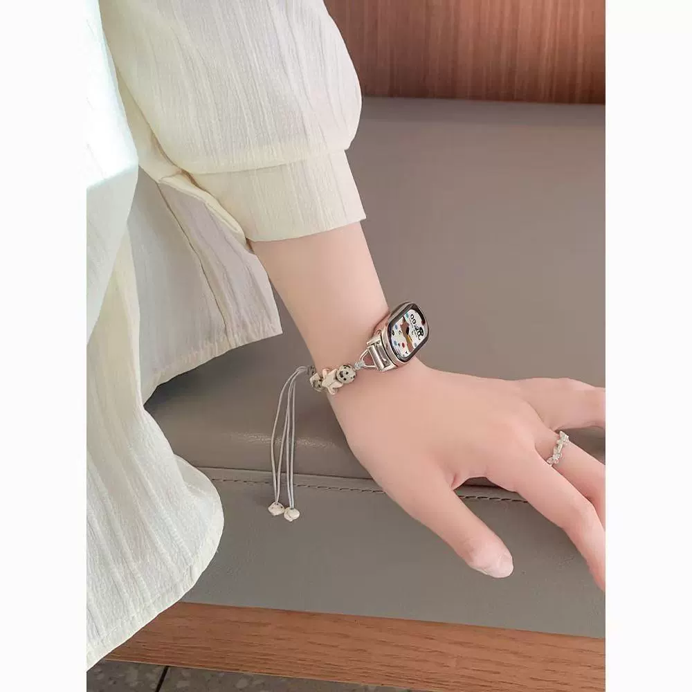 Подходящий браслет к Xiaomi Bracelet 9 ремешок, летние бусины-допамин звезды, ремешок для Xiaomi Bracelet 8/7/6, творческий ремешок