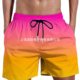 Europe and the United States cross-border 3D digital printing men's casual shorts men's gradient shorts AliExpress Amazon ebay