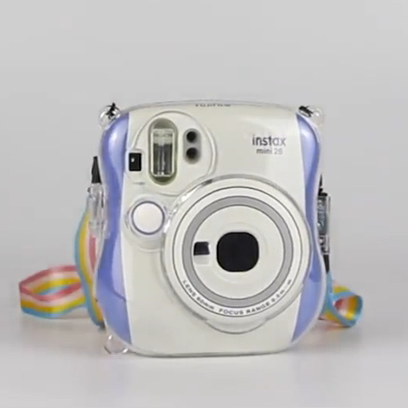 Transparent Crystal Case for Instax Mini 25/26+ Instant Camera, Anti-Collision Pc Crystal Case Protective Cover Transparent Crystal Case for Instax Mini 25/26+ Instant Camera, Anti-Collision Pc Crystal Case Protective Cover
