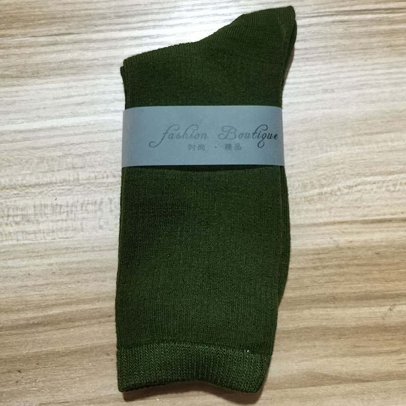 2025 nuevas calcetines de baile de color de mujer de dopamina calcetines de algodón de color sólido calcetines de tirada calcetines cuatro estaciones