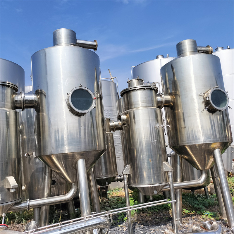 处理二手不锈钢蒸发器  真空浓缩蒸发设备  不锈钢化工蒸发装置