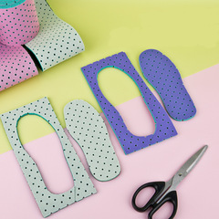 Self-cut insoles for adults and children, universal sports breathable casual shock-absorbing insoles, double-sided wearable washable insoles