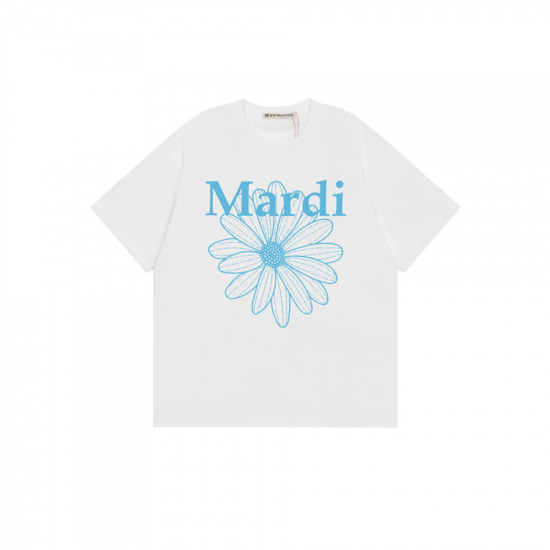 【カウンター品質】韓国マルディトレンドブランド半袖Tシャツリトルデイジードーマンプリントラウンドネックピュアコットンクロスボーダー|undefined