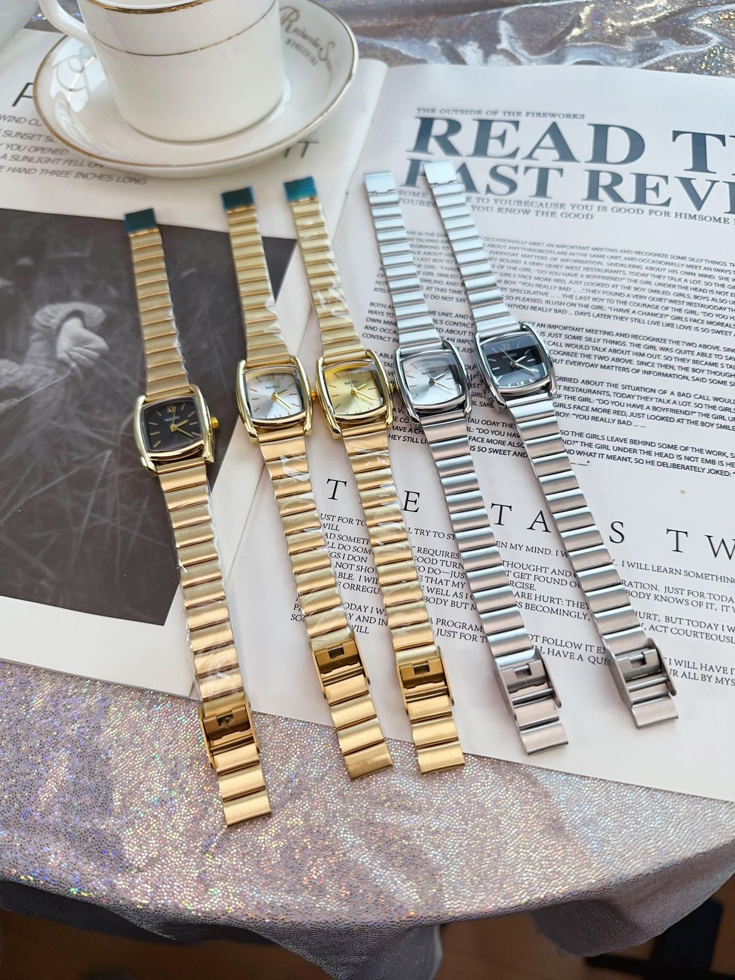 Daily Occasion Casual Geometric Single Folding Buckle Quartz Women's Watches