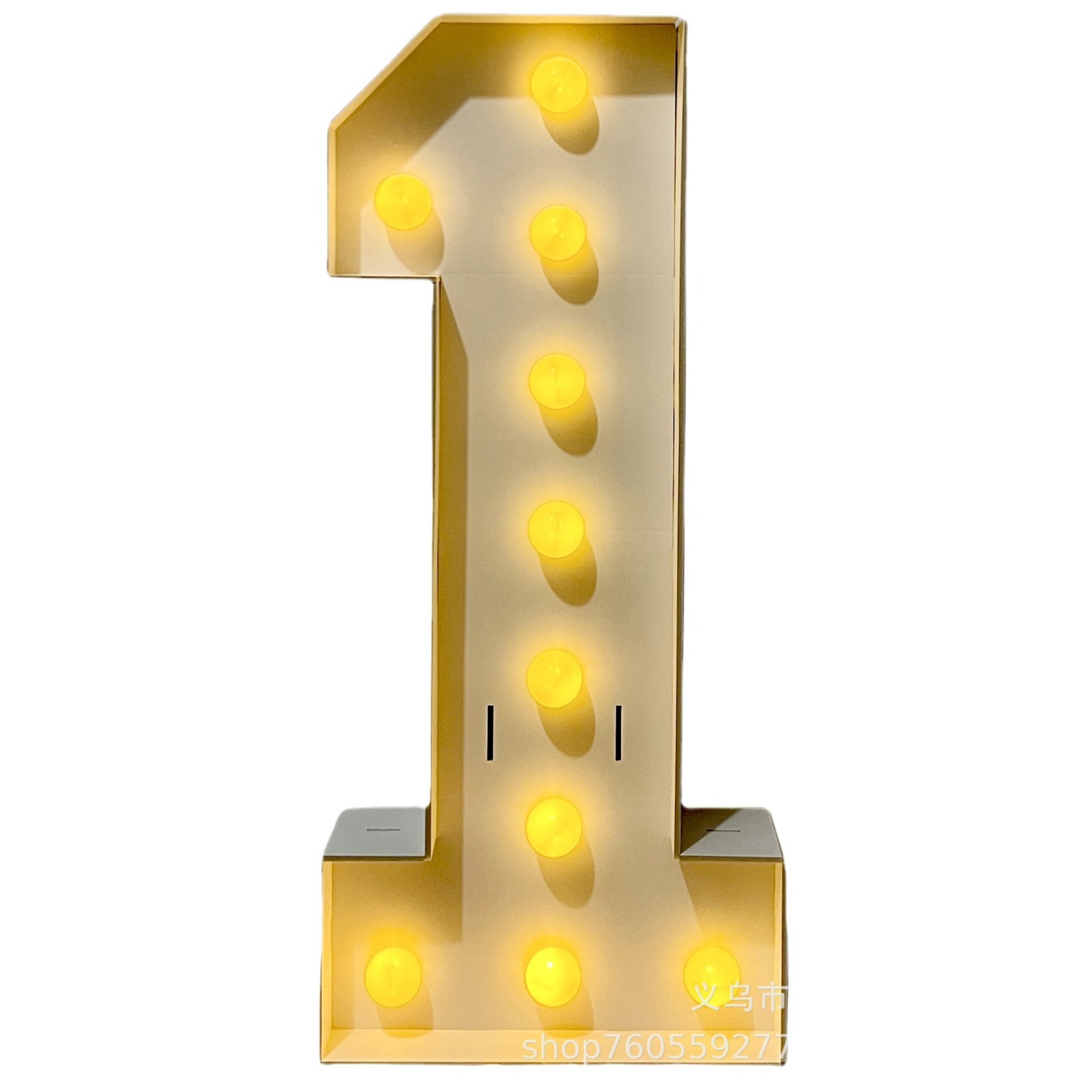 Tablero de KT diseño de luz digital accesorios de la foto decoración del partido fábrica de cumpleaños al por mayor transfronteriza escena de Amazon