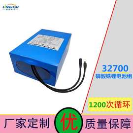 定制32700锂电池 磷酸铁锂电池组 8串25.6V锂电池 24伏磷酸铁锂组