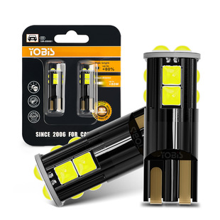 YOBIS cross-border new T10 car bulb 3030 3d-10 lamp bead decoding highlight 1.9W LED indicator light