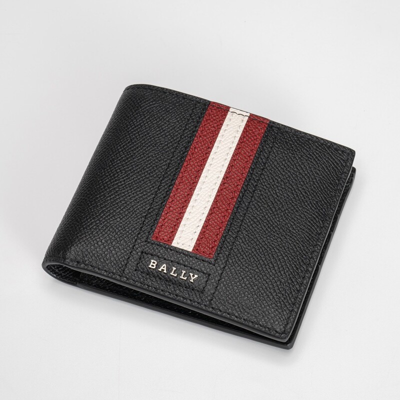 B Brand Classic Short Leather Wallet, Classic Trasai Series, Essential Wallet for Men, Card Holder, Id Holder