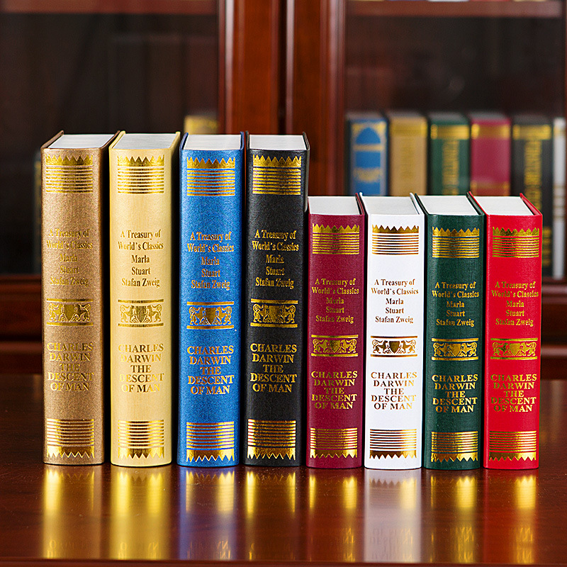 廠家直銷歐式復古仿真書玄關客廳樣品房裝飾擺設空書盒拍攝道具書