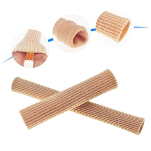 Silicone large and small toe protective sleeve fiber tube hand and toe toe separator corrector gel separator anti-wear and pain-proof
