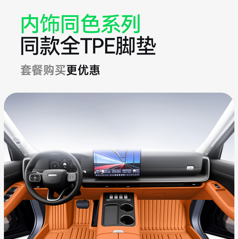 Suitable for Great Wall H10 trunk mat TPE2026 model car modification interior accessories, specialized floor mats