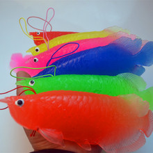 厂家直销新款TPR仿真软胶金龙鱼模型玩偶 跨境速卖通专卖长期现货