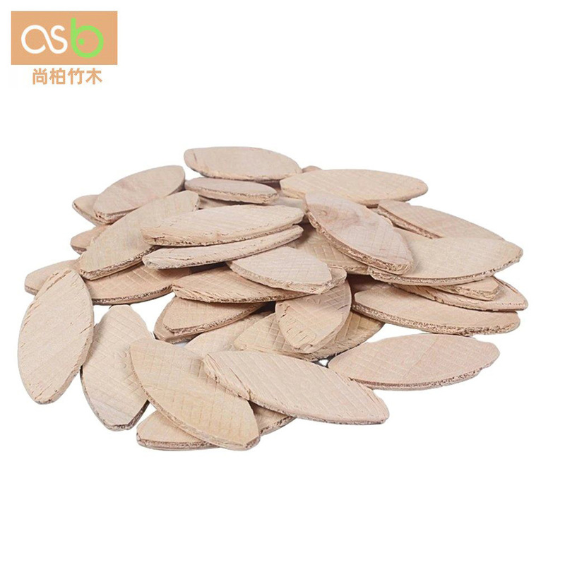 Oval Wooden Tenon Pieces Biscuit Tenon Pieces Are Used to Connect Panel Furniture and Solid Wood Furniture