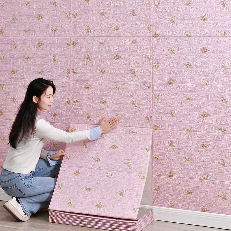 3D самоклеящиеся панели для декоративной стены, 35×38.5 см или 70×77 см, кирпичный и декоративный узор, на заказ
